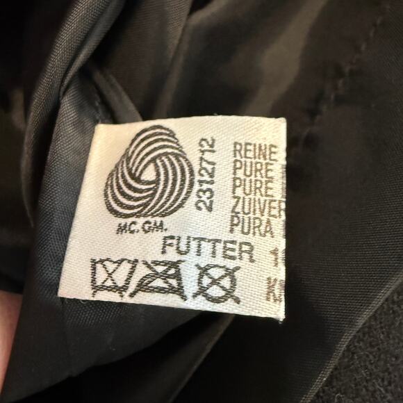 Women's Vintage Louis Feraud 100% Wool A-Line Skirt Size 36 Small - Picture 5 of 9